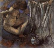 Edgar Degas Woman in the Tub painting